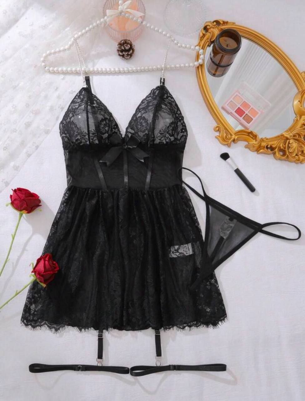 لباس خواب پاپیونی